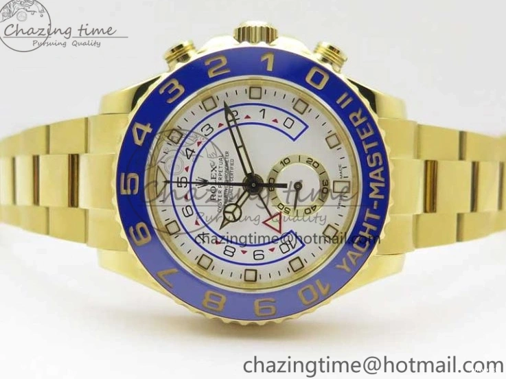 Ceramic 116688 JF baselworld Bracelet YG YG 2017 Blue 1:1 II on YachtMaster A7750 Best Edition 0517